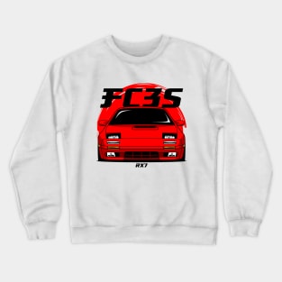 Red FC RX 7 Crewneck Sweatshirt